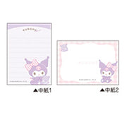 [Clearance]#[Sanrio] Mokotto Series - Mini Memo Pad -Kuromi 2023 Crux Japan