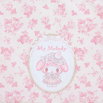 [Sanrio] My Melody White Strawberry Tea Time Design Series - Kinchaku Pouch [JAN 2024] Sanrio Original Japan