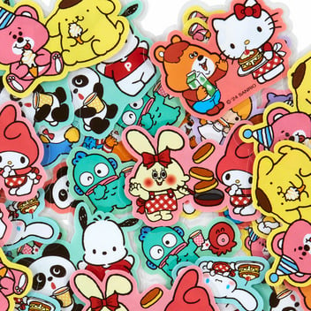 [Sanrio] SWIMMER×SANRIO CHARACTERS - Sticker Set [JAN 2024] Sanrio Original Japan