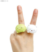 [Clearance][Sumikko Gurashi] Face Ring Collection [Blind Package] San-X Official Japan 2024