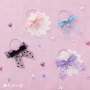 [Sanrio] Organdy Ribbon Ponytail Holder -Hello Kitty [FEB 2024] Sanrio Original Japan