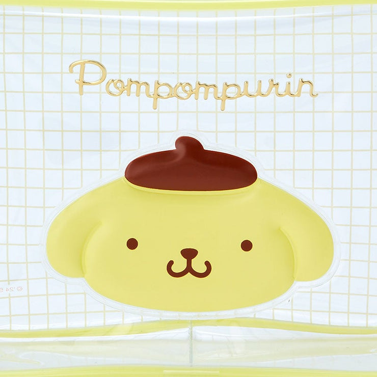 [Sanrio] Transparent Pouch - Pom Pom Purin [MAR 2024] Sanrio Original Japan