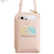 [Clearance]#[Sumikko Gurashi] Smartphone Shoulder Pouch - Sagara Embroidery San-X Official Japan 2023