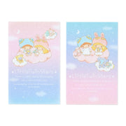 [Clearance]#[Sanrio] Little Twin Stars - Fluffy Fancy Design Series - Sticker [DEC 2023] Sanrio Original Japan