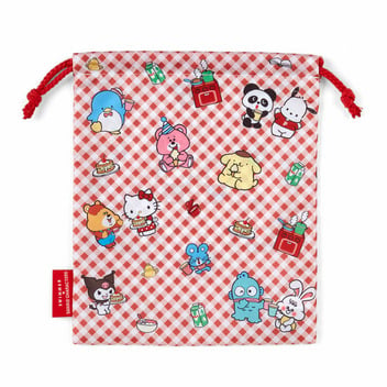 [Sanrio] SWIMMER×SANRIO CHARACTERS - Kinchaku Pouch [JAN 2024] Sanrio Original Japan