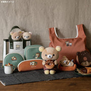 [Rilakkuma] -BASIC RILAKKUMA HOME CAFE - Pouch w/Tissue Pocket San-X Official Japan 2023