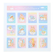 [Clearance]#[Sanrio] Little Twin Stars - Fluffy Fancy Design Series - Sticker [DEC 2023] Sanrio Original Japan