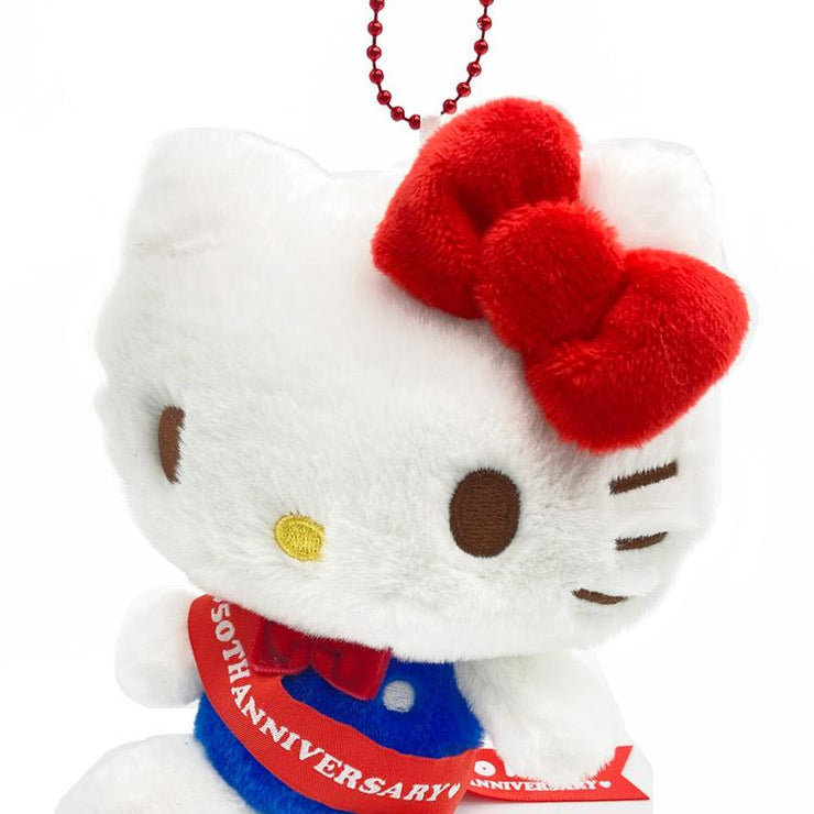 [Sanrio] Hello Kitty 50th Plush Mascot Strap Nakajima Japan 2023