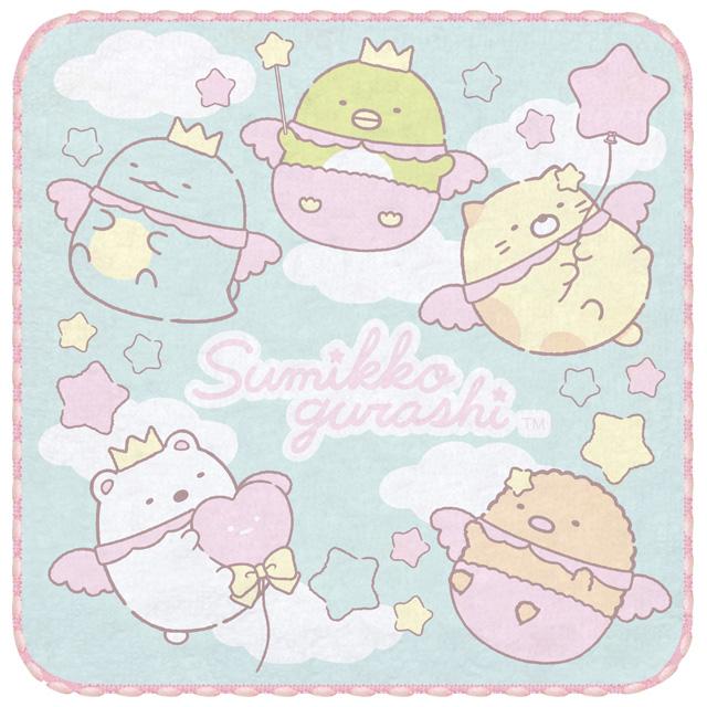 [Clearance][Sumikko Gurashi] Happy School Mini Towel 3-Piece Set - Star Rainbow San-X Official Japan 2023