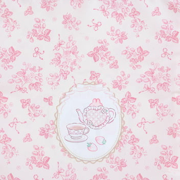 [Sanrio] My Melody White Strawberry Tea Time Design Series - Kinchaku Pouch [JAN 2024] Sanrio Original Japan