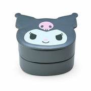 [Clearance]#[Sanrio] Face-Shaped 2-Tier Accessory Tray - Kuromi [NOV 2023] Sanrio Original Japan