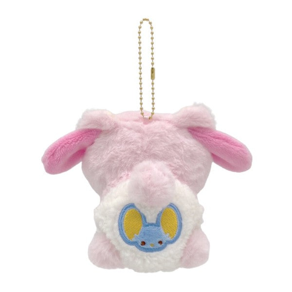 [Sanrio] Nakayoshi Omutu Kuma Plush Mascot Strap - My Melody Nakajima Japan 2024