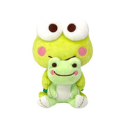 [Sanrio] Kerokero Keroppi x Pickles the Frog - Plush Toy - Keroppi  [APR 2024] Nakajima Japan