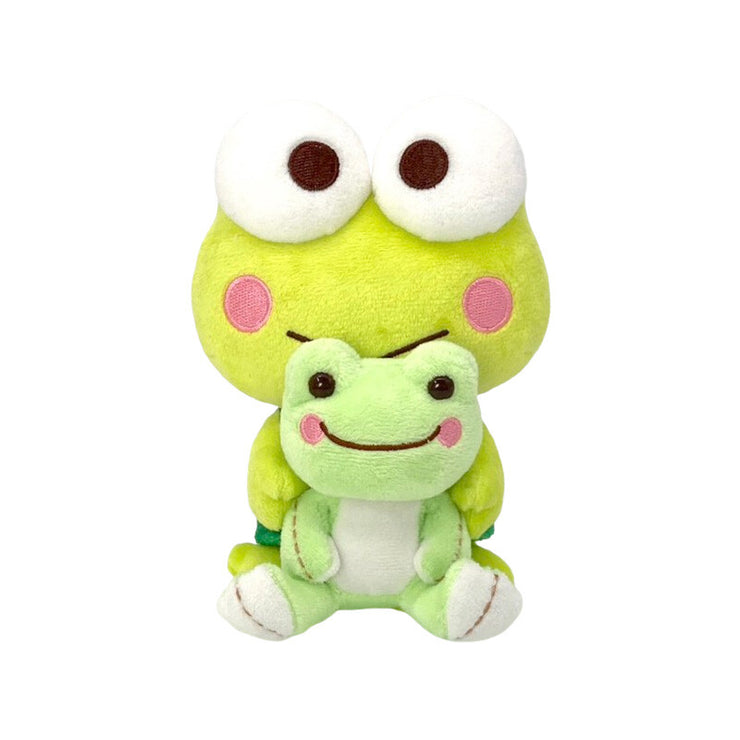 [Sanrio] Kerokero Keroppi x Pickles the Frog - Plush Toy - Keroppi  [APR 2024] Nakajima Japan