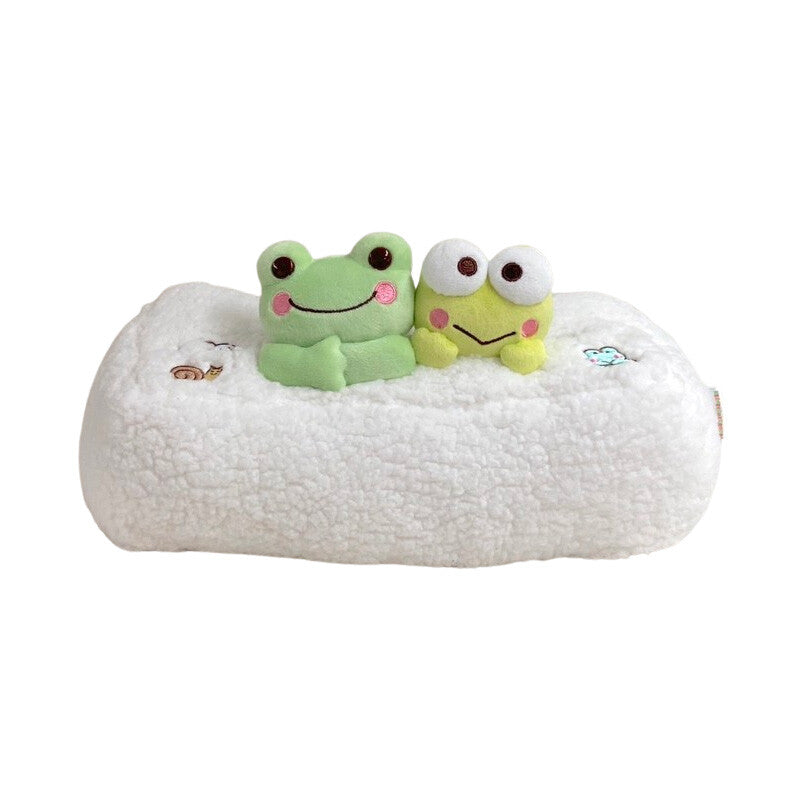 kero4355様★ Sanrio] Kerokero Keroppi x Pickles the Frog - Tissue Box Cover