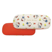 [Clearance]#[Sanrio] Flower Series - Glasses Case with Cloth -Hello Kitty 2024 Marimo Craft Japan