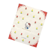 [Clearance]#[Sanrio] Flower Series - Glasses Case with Cloth -Hello Kitty 2024 Marimo Craft Japan