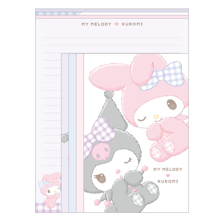 [Sanrio] My Melody & Kuromi Letter Set -Mokotto 2024 Crux Japan