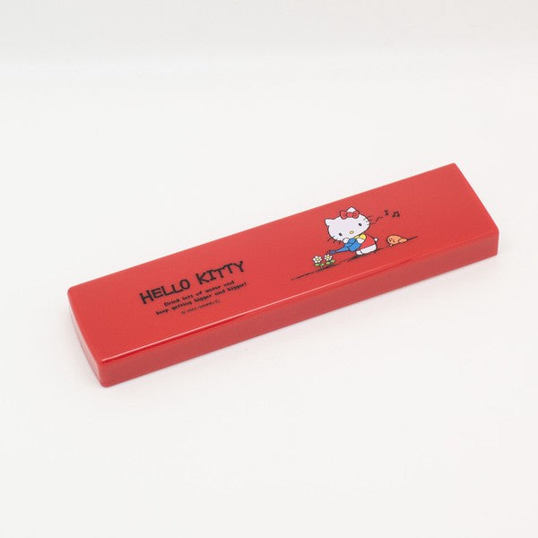 [Sanrio] Hello Kitty Chopsticks & Spoon Set with Case OSK Japan 2024