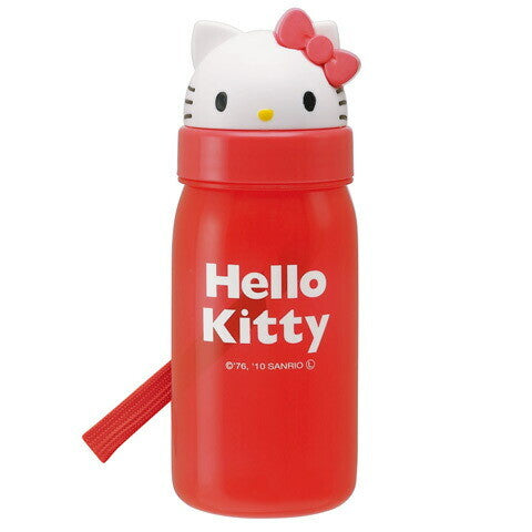 [Sanrio] Straw Bottle 350ml - Hello Kitty Skater Japan