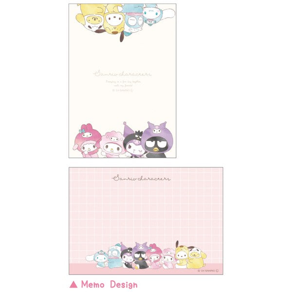 [Sanrio] Mini Memo Hugkko - Characters A  2024 T&