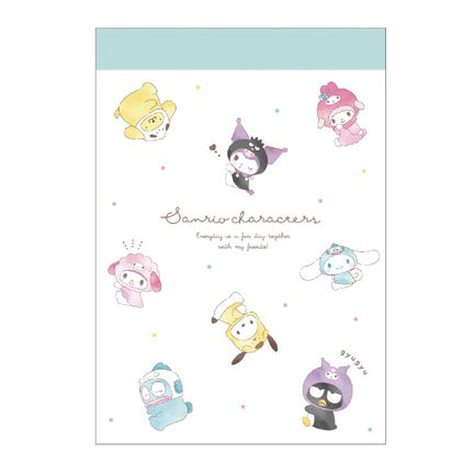 [Sanrio] Mini Memo Hugkko - Characters B  2024 T&