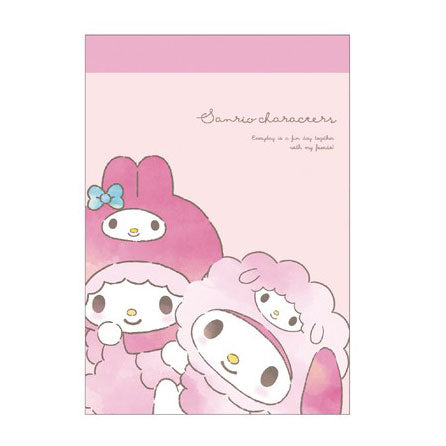 [Sanrio] Mini Memo Hugkko - Pink 2024 T&