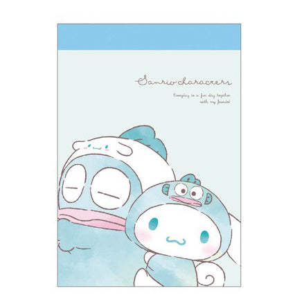 [Sanrio] Mini Memo Hugkko - Blue  2024 T&