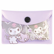 [Sanrio] Flake Stickers in Pouch Daisuki -Kuromi 2024 T's Factory Japan