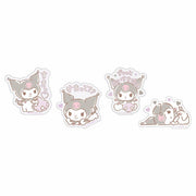 [Sanrio] Flake Stickers in Pouch Daisuki -Kuromi 2024 T's Factory Japan