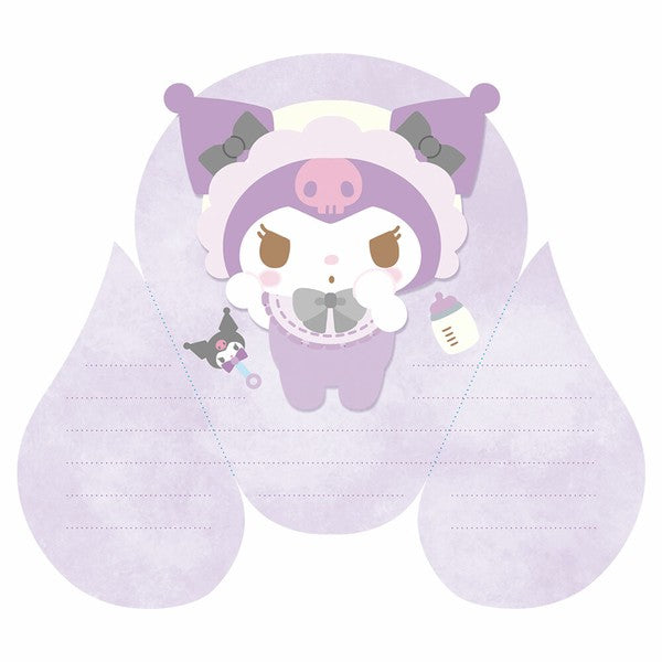 [Sanrio] Swaddle Memo Card - Kuromi 2024 T&