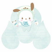 [Sanrio] Swaddle Memo Card - Pochacco 2024 T's Factory Japan