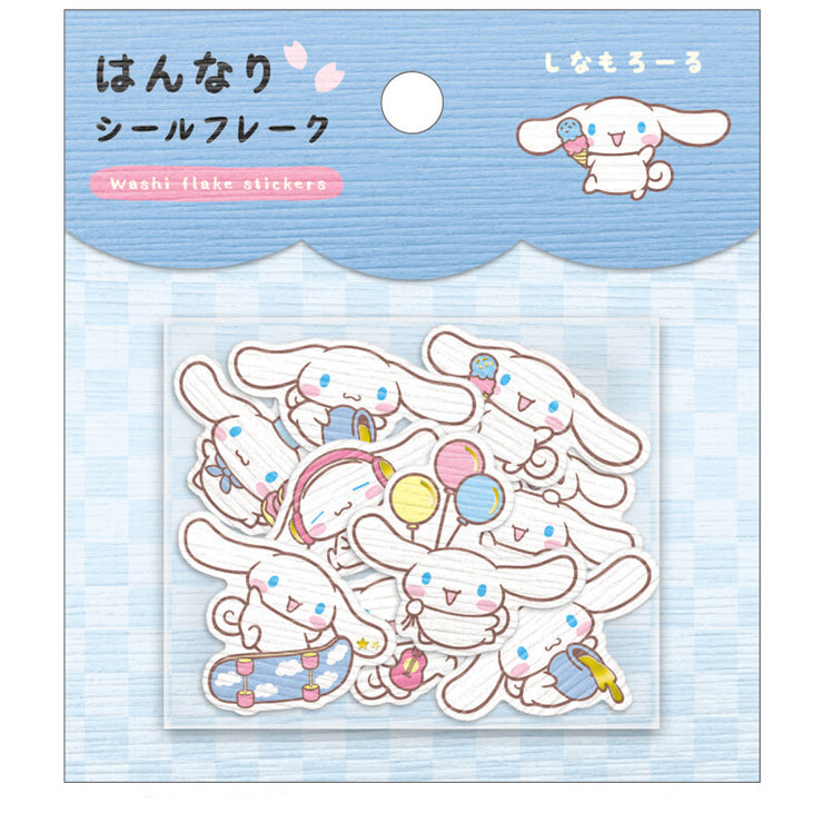 [Sanrio] Hannari Flake Sticker Set - Cinnamoroll 2024 Crux Japan