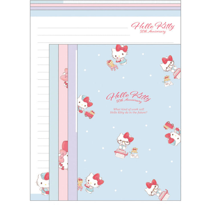 [Sanrio] Letter Set "Hello Kitty 50th"  2024 Crux Japan