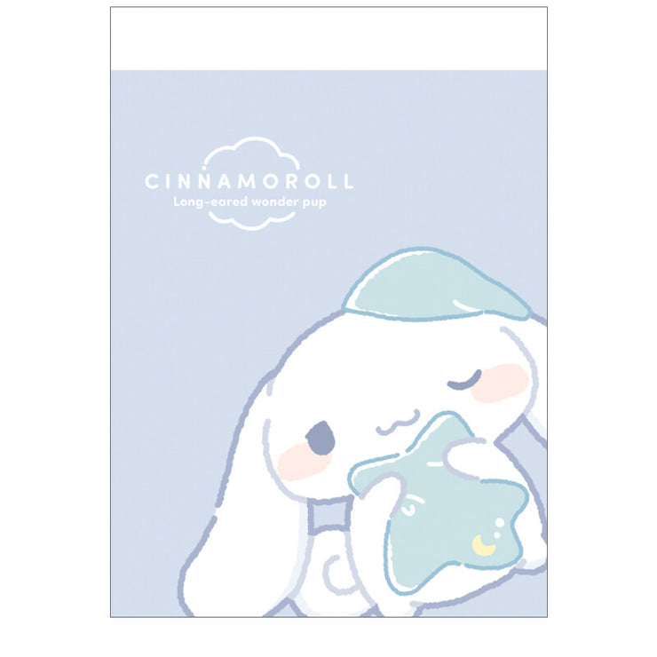 [Sanrio] Mini Memo Pad Munyatto - Cinnamoroll 2024 Crux Japan