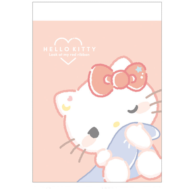 [Sanrio] Mini Memo Pad Munyatto - Hello Kitty 2024 Crux Japan