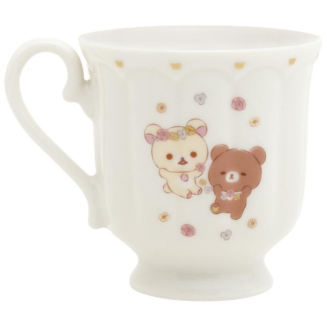 Rilakkuma Shiny Stickers - Flower Tea Time – Cute Things from Japan