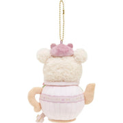 [Rilakkuma] - Kori-Kogu Flower Tea Time - Burasage Plush Strap - Korilakkuma San-X Official Japan 2023