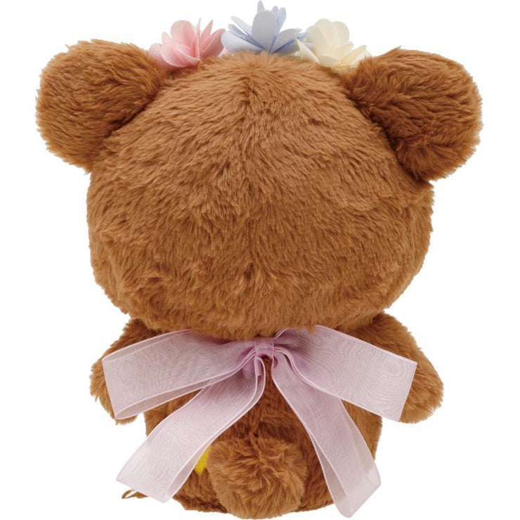 [Rilakkuma] - Kori-Kogu Flower Tea Time - Plush Toy -Chairoi Koguma San-X Official Japan 2023