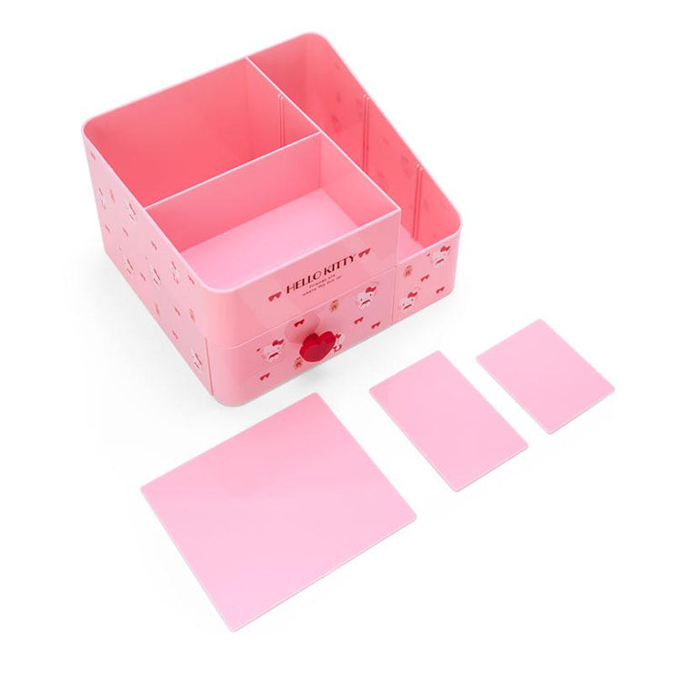 [Sanrio] Cosmetic Storage Box -Hello Kitty [SEP 2023] Sanrio Original Japan