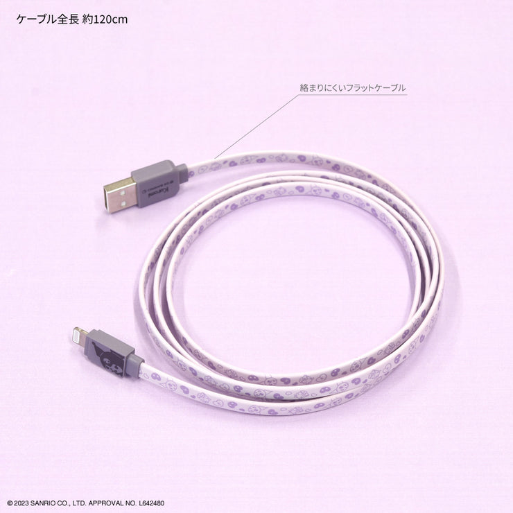 [Sanrio] USB-Lightning cable 2023 Gourmandise Japan