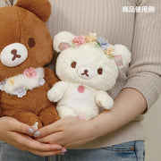 [Rilakkuma] - Kori-Kogu Flower Tea Time - Plush Toy -Chairoi Koguma San-X Official Japan 2023