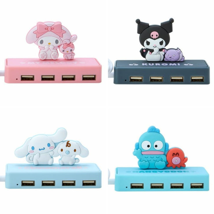 [Sanrio] USB Hub (Slim) [FEB 2024] Sanrio Original Japan