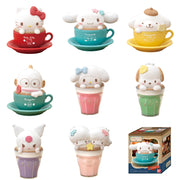 [Sanrio] Cha-latte Art Case - Sanrio Characters [ OCT 2024 ] Bandai Japan