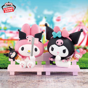 [Sanrio] [Prize Item] Nakayoshi Memories  Figure - My Melody & Kuromi [DEC 2024] Banpresto Japan