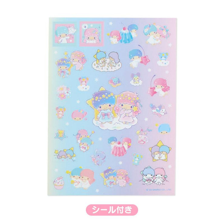 [Sanrio] 8 Design Memo Pad -Little Twin Stars [SEP 2023] Sanrio Original Japan