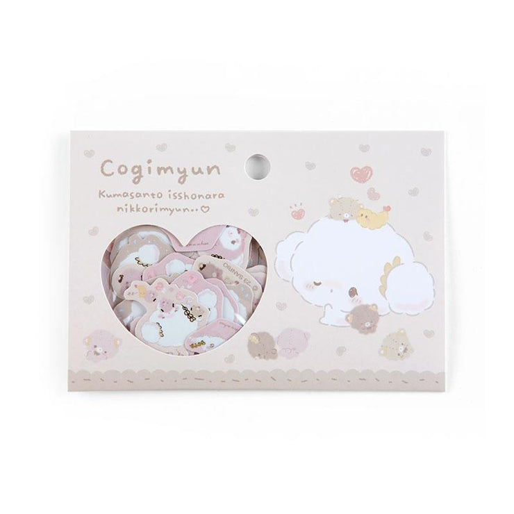 [Sanrio] Cogimyun - Handmade Bear Design Series -Sticker Set [SEP 2023] Sanrio Original Japan