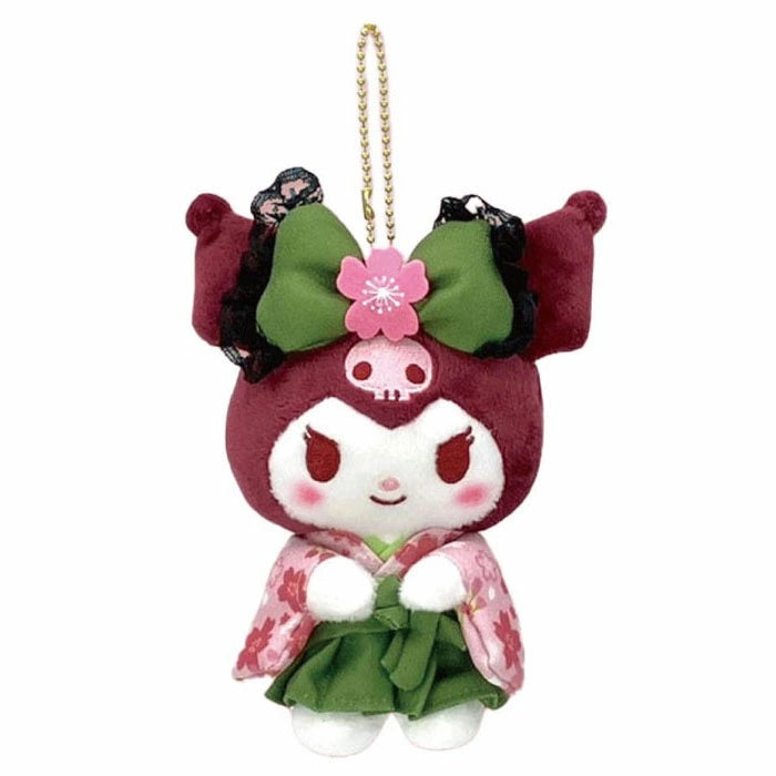 [Sanrio] Matcha Kimono Mascot Strap -Kuromi Nakajima Japan 2024