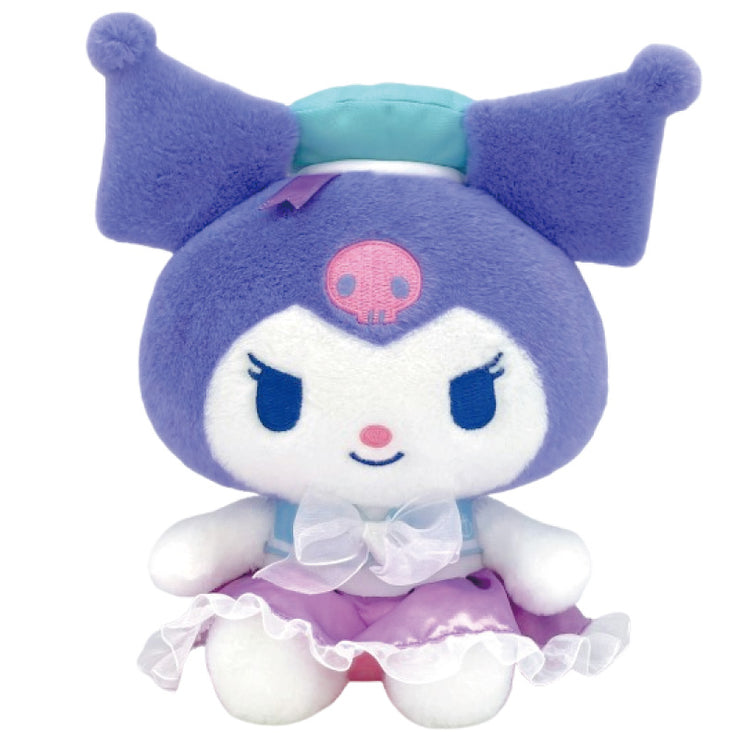[Sanrio] Sherbet Marine Plush Toy S-Size - Kuromi 2025 Nakajima Japan