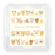 [Rilakkuma] Nintendo Switch Character Card Case Rilakkuma -Anata no Chiisana Kazoku- [ AUG 2023] I-LEX Japan